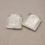 Handmade Silver Foil Lampwork Beads