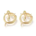 Brass Micro Pave Cubic Zirconia Pendants