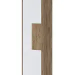 Předsíňová skříň freya - dub halifax/bílá