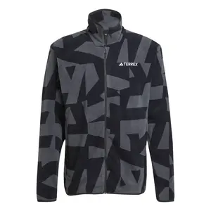 adidas Terrex Multi Printed Full-Zip Fleece Jacket M