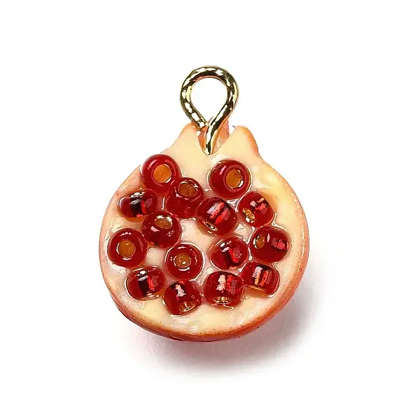 Brass Acrylic Pendants