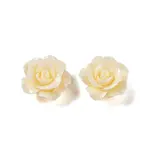 Synthetic Coral 3D Flower Rose Beads