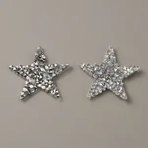 Star Hotfix Rhinestone Iron on Patches