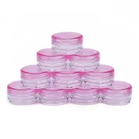 3G Plastic Empty Portable Facial Cream Jar