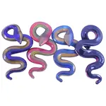 Handmade Gold Sand Lampwork Large Pendants