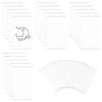 3Sets Rectangle Acrylic Table Sign Holders
