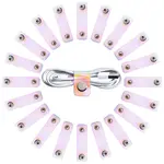 20Pcs PVC Plastic Cord Organizer