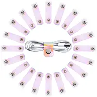 20Pcs PVC Plastic Cord Organizer
