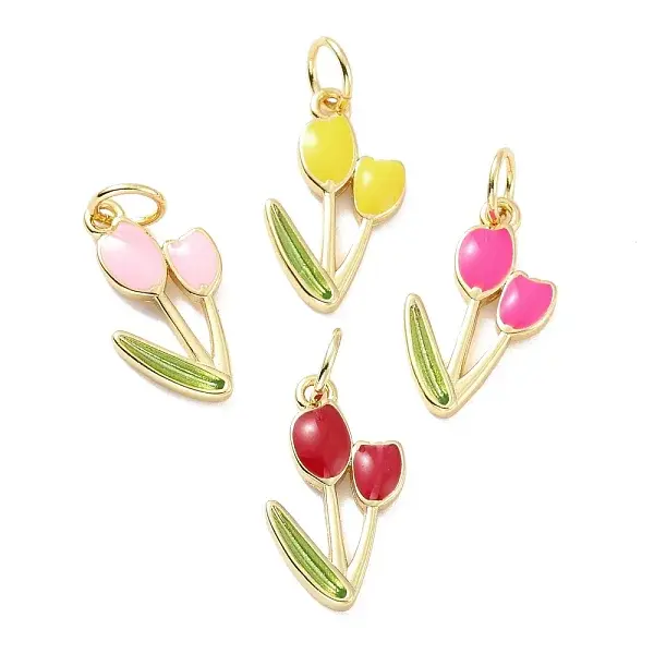 Rack Plating Brass Pendants