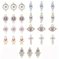 Alloy Rhinestone Links connectors