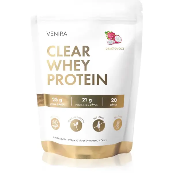 Venira Clear Whey Protein proteinová limonáda příchuť Dragon Fruit 500 g