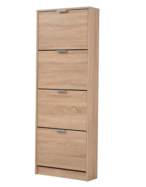 Výklopný botník 4-dvířkový felix - dub sonoma