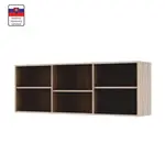 Nízký regál dunaj typ 12 - dub sonoma