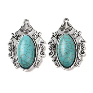 Synthetic Turquoise Pendants