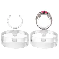 Transparent Acrylic Ring Display Rack
