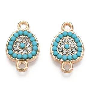 Alloy Rhinestone Links connectors