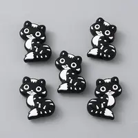 Cat Silicone Beads