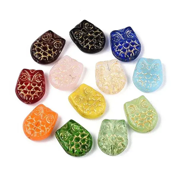 Owl Glass Beads