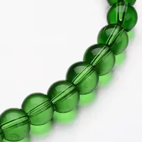 Glass Round Bead Strands