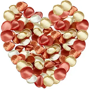 Satin Artificial Rose Petals