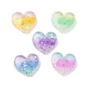 Three Color Transparent Resin Decoden Cabochons