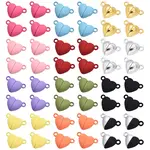 48 Sets 12 Styles Spray Painted Alloy Magnetic Clasps