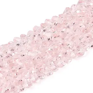 Transparent Glass Beads Strands