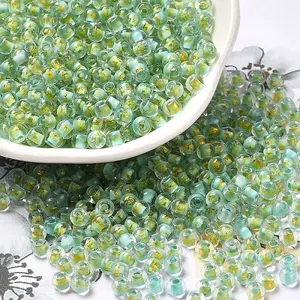 Transparent Glass Round Seed Beads