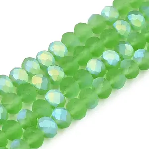 Transparent Glass Beads Strands