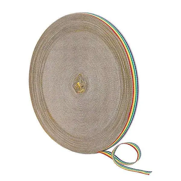 Flat Striped Grosgrain Polyester Ribbons