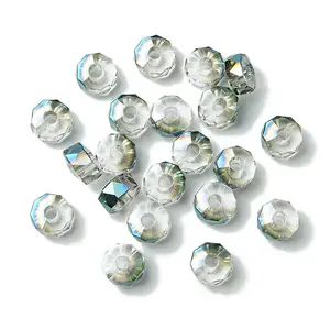 Transparent Electroplate Glass Beads