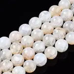 Natural Crackle Agate Beads Strands