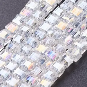 Electroplate Glass Beads Strands