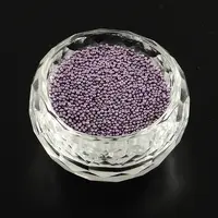 Color Plated DIY 3D Nail Art Decoration Mini Glass Beads