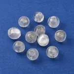 Handmade Silver Foil Glass Beads