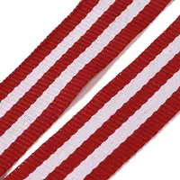 50M Polyester Striped Ribbons