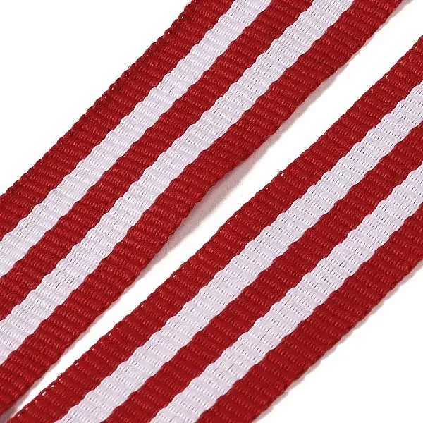 50M Polyester Striped Ribbons