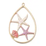 Brass Enamel Big Pendants