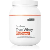 GymBeam True Whey ProDigest syrovátkový protein s trávícími enzymy příchuť Vanilla 900 g