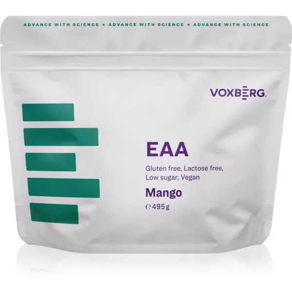 Voxberg EAA komplex aminokyselin příchuť Mango 495 g