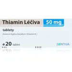 Thiamin Léčiva Thiamin 50mg tablety pro normální činnost nervové soustavy 20 tbl