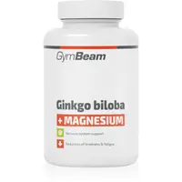 GymBeam Ginkgo Biloba + Magnesium kapsuly s minerálmi 92 g