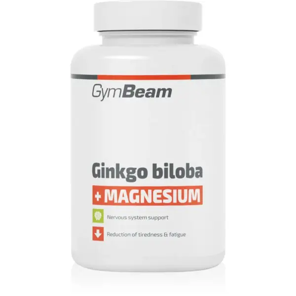 GymBeam Ginkgo Biloba + Magnesium kapsuly s minerálmi 90 cps
