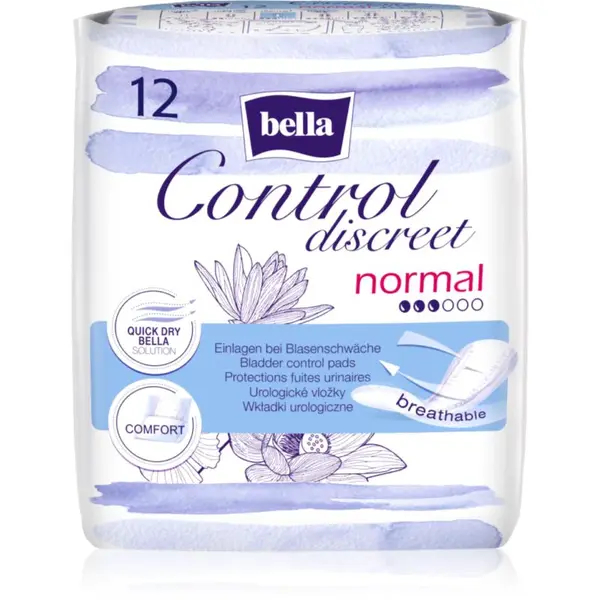 BELLA Control Discreet Normal inkontinenčné vložky 12 ks