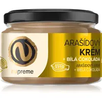 Nupreme Arašidový krém s bielou čokoládou orechová nátierka s čokoládou 220 g