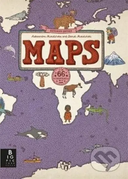 MAPS: Deluxe Edition - Daniel Mizielinski, Aleksandra Mizielinski - kniha z kategorie Pro děti