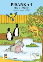 Písanka 1, 4. díl (nová řada) pro 1. ročník - kniha z kategorie 1. stupeň