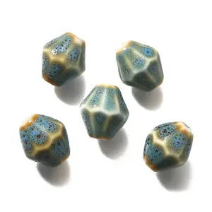 Vintage Style Glazed Ceramic Porcelain Beads