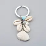 Electroplate Shell Keychain