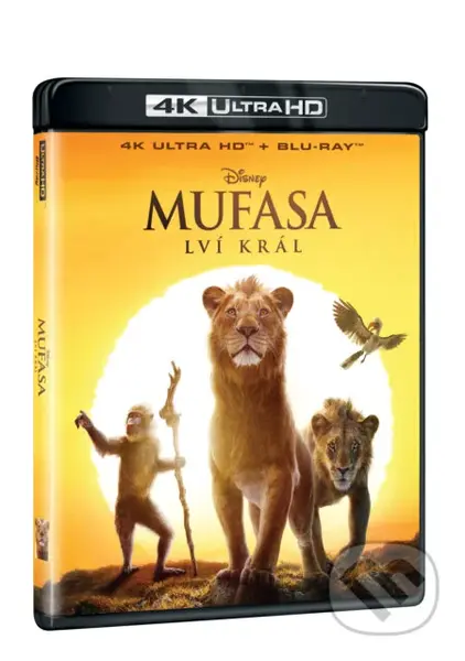 Mufasa: Lví král Ultra HD Blu-ray (UHD a BD) - Barry Jenkins - film z kategorie Dobrodružné filmy